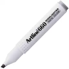 Artline Fosforlu Kalem Kesik Uç 1,0-4,0 Mm Pastel Grey Ek-660N - 12li Paket