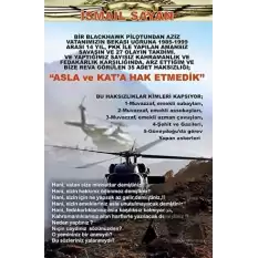 Asla ve Kata Hak Etmedik