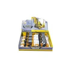 Asya Oyuncak Metal Forklif 04530-8832 - 8li Paket