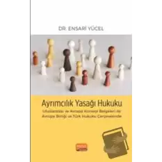 Ayrımcılık Yasağı Hukuku - Uluslararası ve Avrupa Konseyi Belgeleri İle Avrupa Birliği ve Türk Hukuku Çerçevesinde