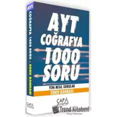 AYT Coğrafya 1000 Soru Yeni Nesil Sorular - Soru Bankası