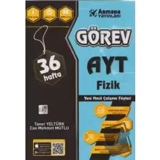 AYT Fizik 36 Hafta Yeni Nesil Çalışma Föyleri