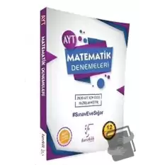 AYT Matematik Denemeleri 12 Çözümlü Deneme