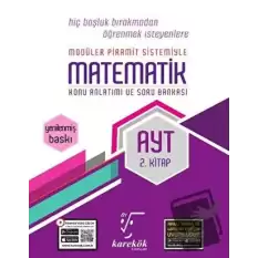 AYT Modüler Piramit Sistemiyle Matematik Konu Anlatımı ve Soru Bankası 2. Kitap