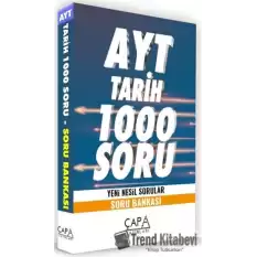 AYT Tarih 1000Soru Yeni Nesil Sorular - Soru Bankası