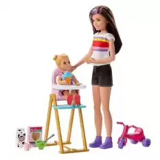 Barbie Bebek Bakıcısı Bebeği Ve Aksesuarları Oyun Setleri Fhy97