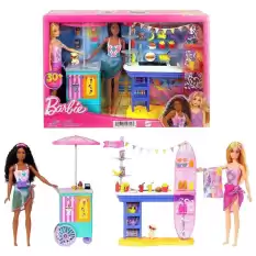 Barbie Brooklyn Ve Malibunun Sahildeki Yiyecek Standı Mtl-Hnk99