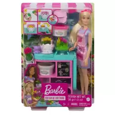 Barbie Çiçekçi Bebek Ve Oyun Seti Gtn58