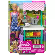 Barbie Çiftçi Pazarı Oyun Seti Hcn22