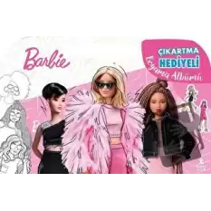 Barbie Çıkartma Hediyeli Boyama Albümü