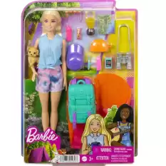 Barbie Kampa Gidiyor Aksesuarlı Oyun Seti Hdf73