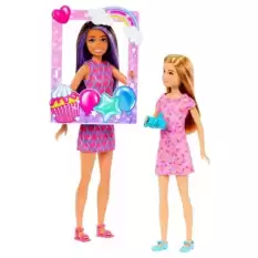 Barbie Skipper Ve Stacie Doğum Günü Eğlencesi Mtl-Hkb12