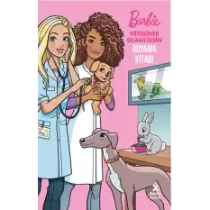 Barbie Veteriner Olabilirsin Boyama Kitabı