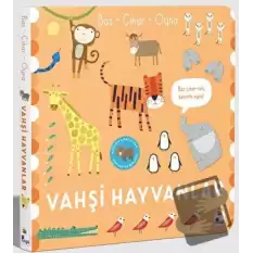 Bas – Çıkar – Oyna Vahşi Hayvanlar (Ciltli)