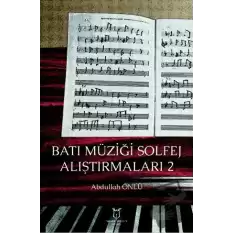 Batı Müziği Solfej Alıştırmaları 2