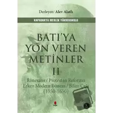 Batıya Yön Veren Metinler 2