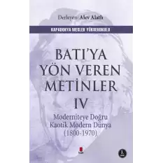 Batıya Yön Veren Metinler 4