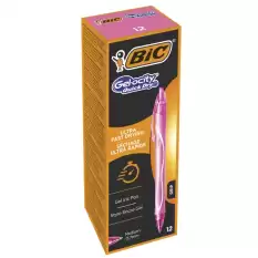 Bic Jel Kalem Basmalı Gelocıty Hızlı Kuruyan 12 Li Pembe