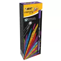 Bic Keçe Uç Kalem  İnterstiy 12 Renk Mor 942066