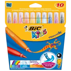 Bic Keçeli Boya Kalemi Visa 10 Renk 828964