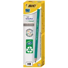 Bic Kurşun Kalem Eco Evolution 650 Hb Köşeli 880311 - 12li Paket