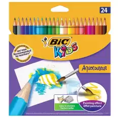 Bic Kuru Boya Karton Kutu Aquarell 24 Renk 8575633