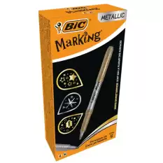 Bic Permanent Markör Intensıty Altın Gümüş 12 Li - 12li Paket