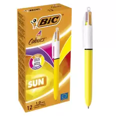 Bic Tükenmez Kalem 4 Colours Sun 12 Li - 12li Paket