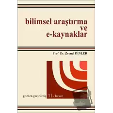 Bilimsel Araştırma ve E-Kaynaklar