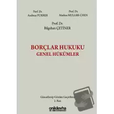 Borçlar Hukuku Genel Hükümler (Ciltli)