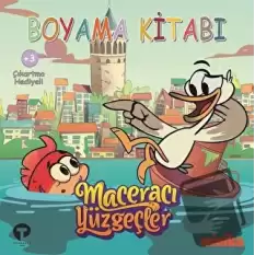 Boyama Kitabı - Maceracı Yüzgeçler 3 (Ciltli)