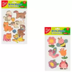 Bu-Bu 3D Eva Simli Sticker Hayvanlar Bubu-Sts045