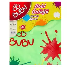 Bu-Bu Boyama Önlüğü +10 Yaş Su Geçirmez Xl Bubu00027