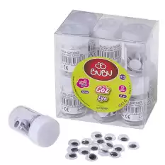 Bu-Bu Oynar Göz Siyah 12 Mm 8 Gr Bubu-Gz0003 - 12li Paket