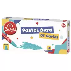 Bu-Bu Pastel Boya 12 Renk Bubu-Pas001