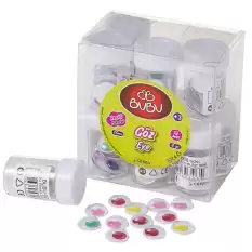 Bu-Bu Renkli Göz 15 Mm 8 Gr Bubu-Gz0008 - 12li Paket