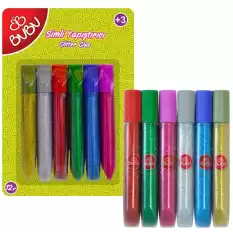 Bu-Bu Simli Yapıştırıcı 12 Gr 6 Lı Blisterli Bubu-Sy0009