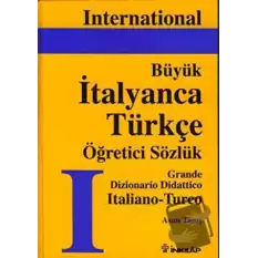 Büyük İtalyanca-Türkçe Büyük Öğretici Sözlük Cilt: 1 (Ciltli)