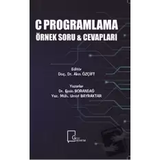 C Programlama Örnek Soru ve Cevapları