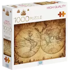 Ca Dünya Haritası 1000 Parça Puzzle 7037