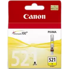 Canon Clı-521Y Yellow Sarı Mürekkep Kartuş Mp260-540-550-560-620-630 Mx860-870