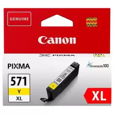 Canon Clı-571Xl Y Yellow Sarı Yüksek Kapasiteli Mürekkep Kartuş Ts5050-9050