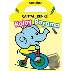 Çantalı Renkli Kolay Boyama- Sarı Kitap