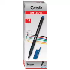 Caretta Softliner Keçeli Kalem 0.4 Mm Açık Mor 10 Lu 55/17 - 10lu Paket