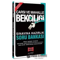 Çarşı ve Mahalle Bekçiliği Sınavına Hazırlık Soru Bankası