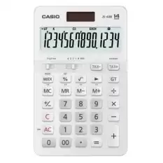 Casio Js-40B-We Beyaz Profesyonel 14 Hane Masa Üstü Hesap Makinesi