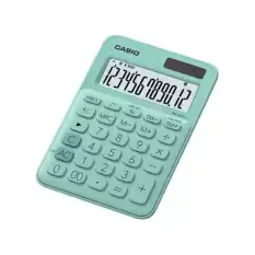 Casio Ms-20Uc-Gn 12 Hane Yeşil Masa Üstü Hesap Makinesi