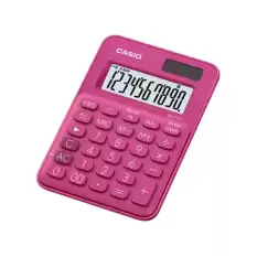 Casio Ms-7Uc-Rd 10 Hane Pembe Masa Üstü Hesap Makinesi