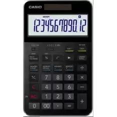 Casio S100X-Bk-Dj Profesyonel 12 Hane Masa Üstü Hesap Makinesi