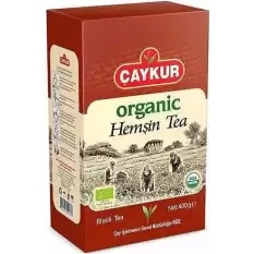 Çaykur Organik Hemşin Karton Kutu Çay 400 Gr